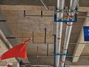 北海市管廊支架的安装方法