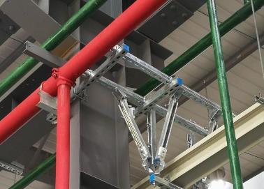 北海市该抗震支架的整体式支吊架结构协调性好